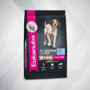 Корм сухой полнорационный EUKANUBA для взрослых собак крупных и очень крупных старше 1 года с ягненком.