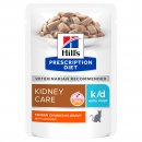 Hill's Prescription Diet k/d Early Stage Влажный диетический корм для кошек при ранней стадии болезни почек, с курицей, 85г.
