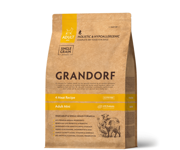 Grandorf Probiotics Adult Mini (4 вида мяса)