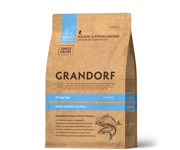 Grandorf Adult Medium & Maxi (Белая рыба)