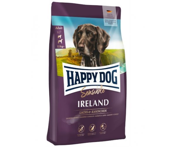 Happy Dog  Ireland 21/10 (лосось, кролик) 4 кг