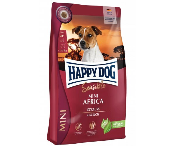 Сухой корм для собак Happy Dog Mini Africa 24/12
