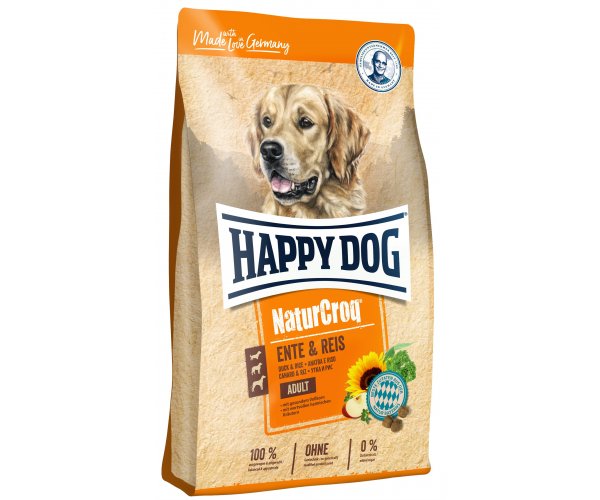 Сухой корм для собак Happy Dog  NaturCroq Ente&Reis 22/9