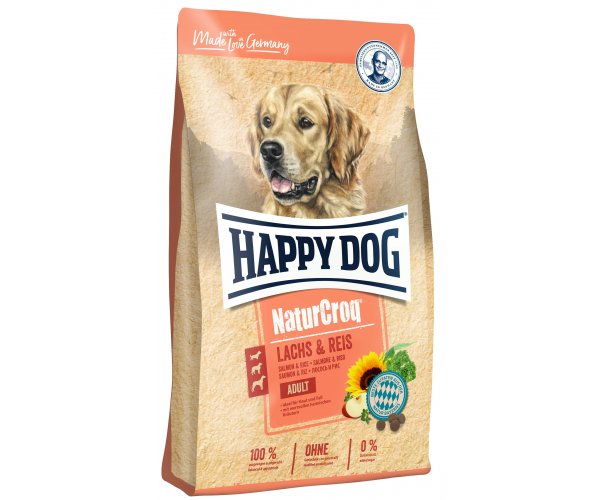 Сухой корм для собак Happy Dog NaturCroq Lachs&Reis 22/9 - 11 кг