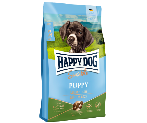 Happy Dog Sensible Puppy Lamm & Reis 18 кг