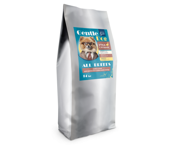 Pet`s Brunch Gentle Dog  утка с ягодами