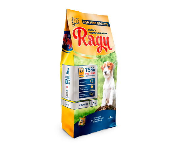 Pet`s Brunch Ragu For Mini Breeds  14 кг