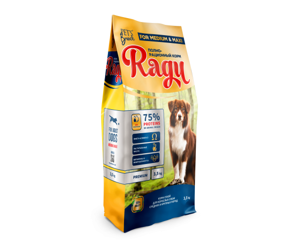 Pet`s Brunch Ragu For Medium & Maxi  3.5 кг