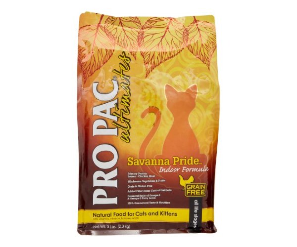 Pro pac ultimates cat savanna pride chicken & peas