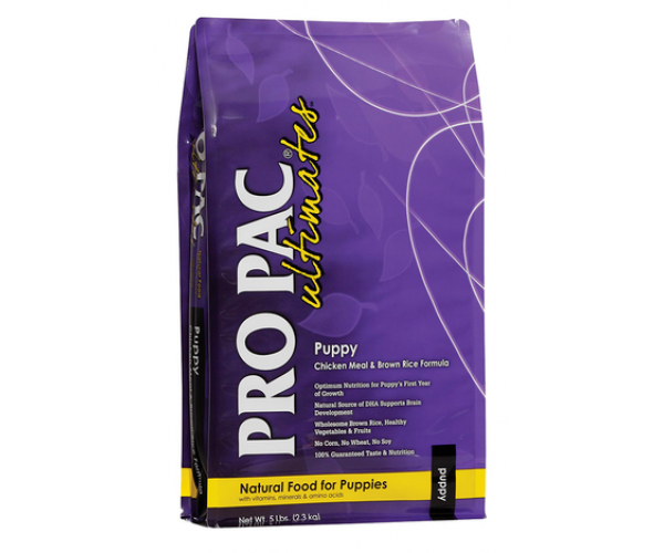 Pro pac ultimates dog chicken & brown rice puppy