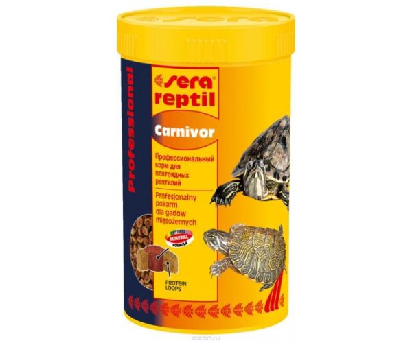Sera Корм для водных черепах "Reptil Profess. Carnivor"