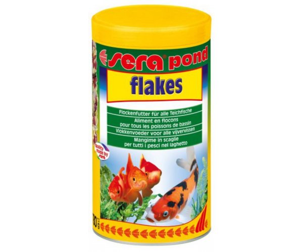 Sera Корм для всех прудовых рыб "Pond Flakes"