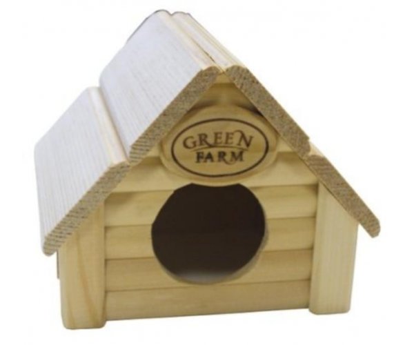 Green Farm Дом "Изба" для мелких грызунов