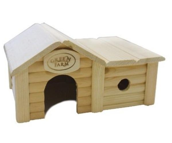 Green Farm Дом с пристройкой для мелких грызунов