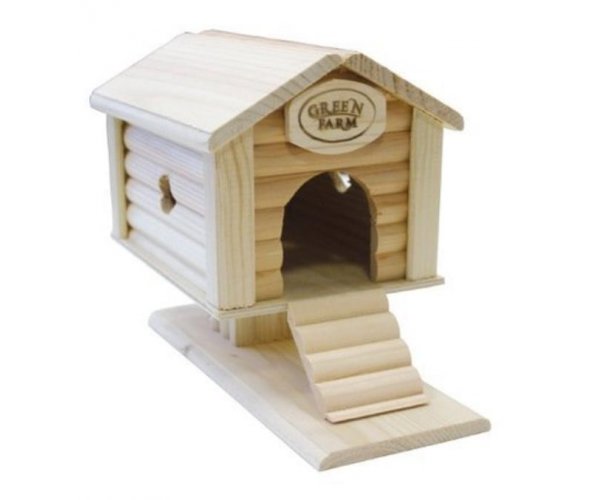 Green Farm Избушка на курьих ножках для мелких грызунов