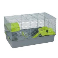 Voltrega клетка для джунгарского хомячка 178, серая
