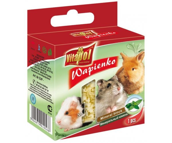 Vitapol Минеральный камень для грызунов (мята)