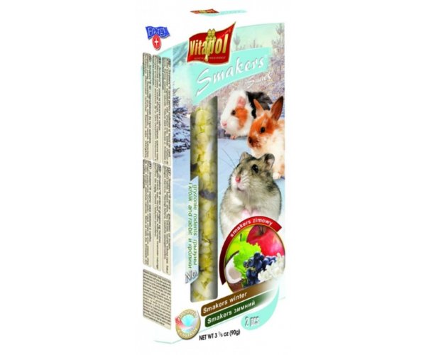 Vitapol Smakers зимний для грызунов и кроликов, 90 г