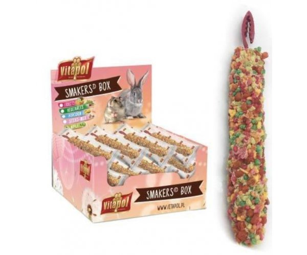 Vitapol Smakers Box Fruits Палочки д/грызунов, 12 шт.