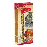 Vitapol Smakers с сухофруктами и орехами для шиншилл, 90 г