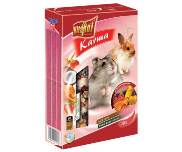 Vitapol Фруктовый корм для хомяка и кролика