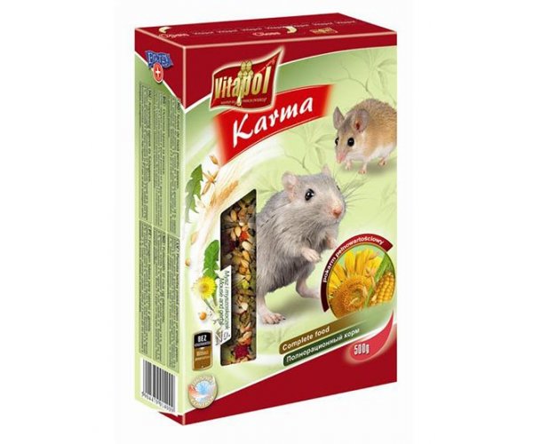 Vitapol 1 Корм для мышей и песчанок, 500 г