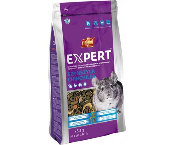 Vitapol Expert Корм для шиншилл, 750 г