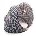 CT50 Лежанка-туннель для кошек серая