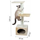 Когтеточка-домик "TRIXIE" "Badalona", 109 см для кошек