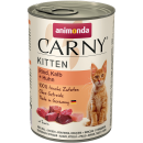 Carny Kitten (с говядиной, телятиной и курицей) для котят