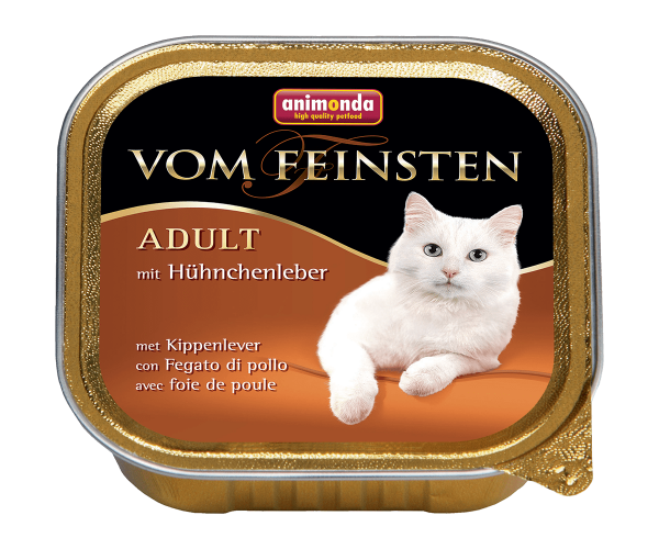 Vom Feinsten (с куриной печенью) для кошек