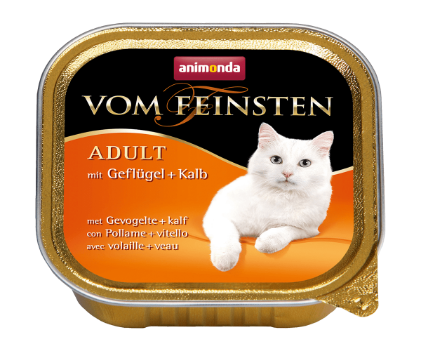 Vom Feinsten (с домашней птицей и телятиной) для кошек
