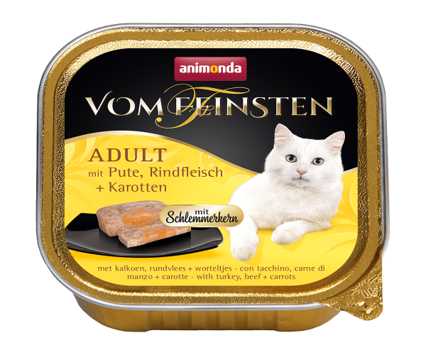 Vom Feinsten (с индейкой, говядиной и морковью) для кошек