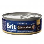 Brit Premium by Nature для стерилизованных кошек (Перепелка)