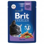 Brit Premium Cat Pouches (Треска)