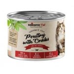 Chicopee Adult Cat (Паштет с домашней птицей и крабами)