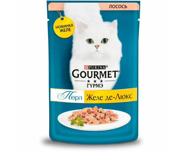 Gourmet Перл Желе-Де-Люкс с лососем в желе