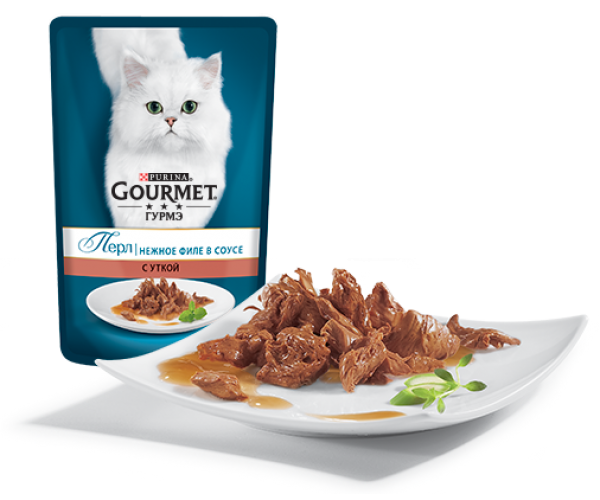 Gourmet Perle (с уткой в подливке)
