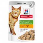 Hill's Science Plan Senior Vitality для кошек старше 7 лет с курицей