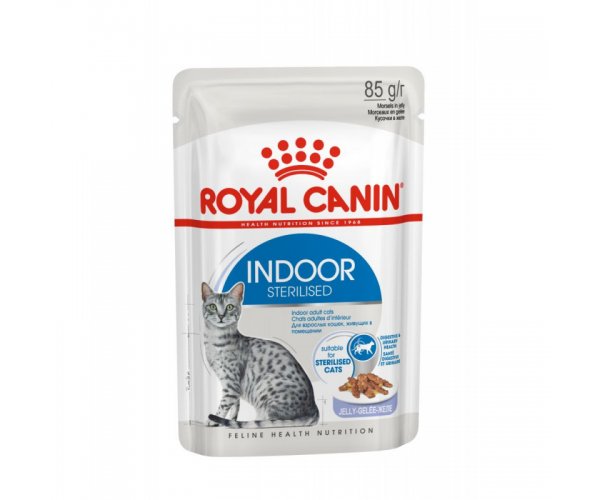 Royal Canin Indoor Sterilized в желе для кошек