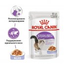 Royal Canin Sterilised в желе для кастрированных котов