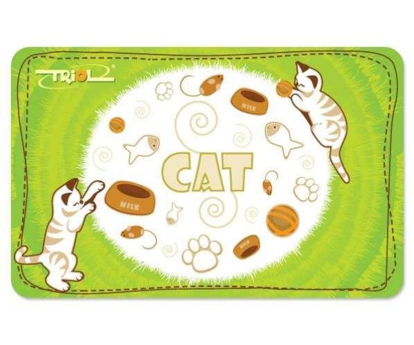 MB03 Коврик под миску "Cat"