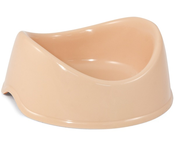 Гамма Миска пластиковая "Бисквит", бежевая