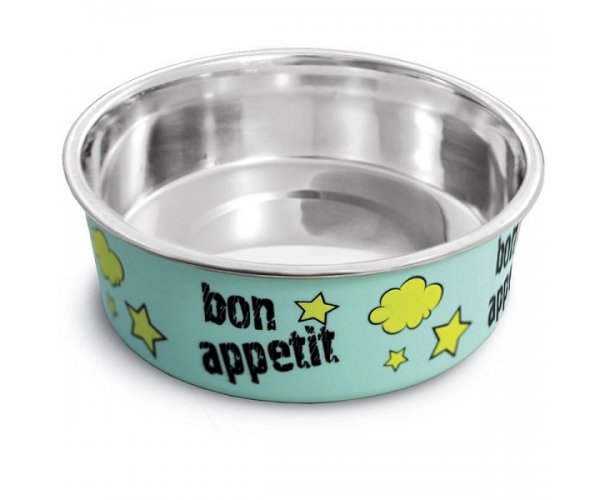 Triol Миска металлическая на резинке "Bon Appetit"