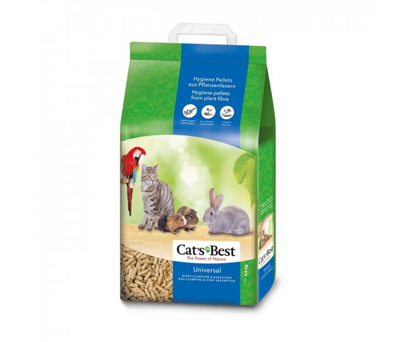 Наполнитель древесный Cat's Best Universal для кошек