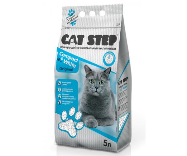 Cat Step Compact White Original для кошек