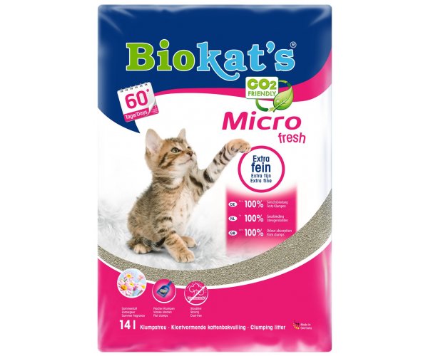 Наполнитель Biokat's Micro Fresh для кошек
