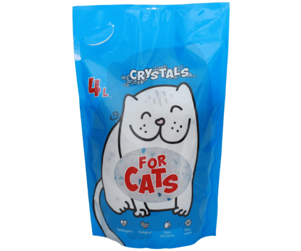 FOR CATS Наполнитель силикагелевый для кошек