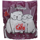 FOR CATS Наполнитель силикагелевый (лаванда) для кошек