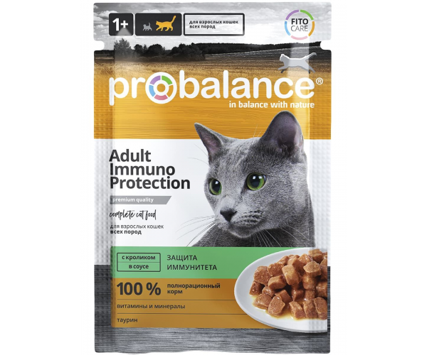 ProBalance Immuno Protection Cat с кроликом для кошек